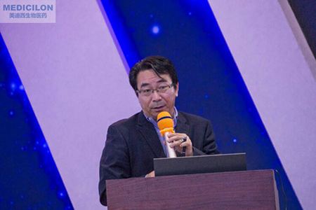 宜明昂科生物医药田文志博士作抗体药物研发经验分享的汇报