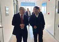 浦东新区管幼军副区长一行来和记H88调查领导工作