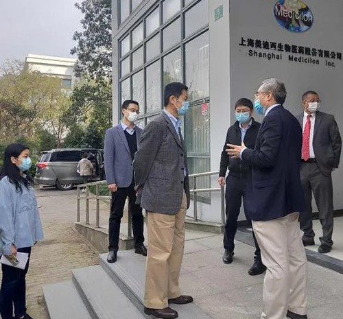 上海市委常委、副市长吴清一行调研和记H88张江园区