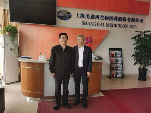 中国药科大学党委书记金能明率队赴和记H88调研