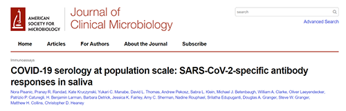 唾液检测新冠抗体新步骤来了，获取了局仅需几幼时！
