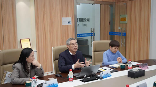 和记H88生物医药首创人&CEO陈春麟博士，药效部执行主任董文心博士，公司事务部总监周南梅等