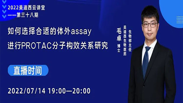 【今日直播】若何选择相宜的体表assay进行PROTAC分子构效关系钻研