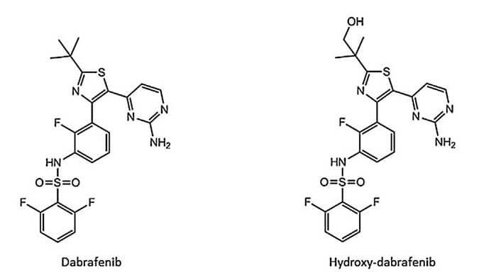 开发并验证新的LC-MS/MS步骤，用于定量人血浆中达拉非尼及其重要代谢物羟基达拉非尼 (OHD)。本钻研中OHD(纯度>99%)通过和记H88合成