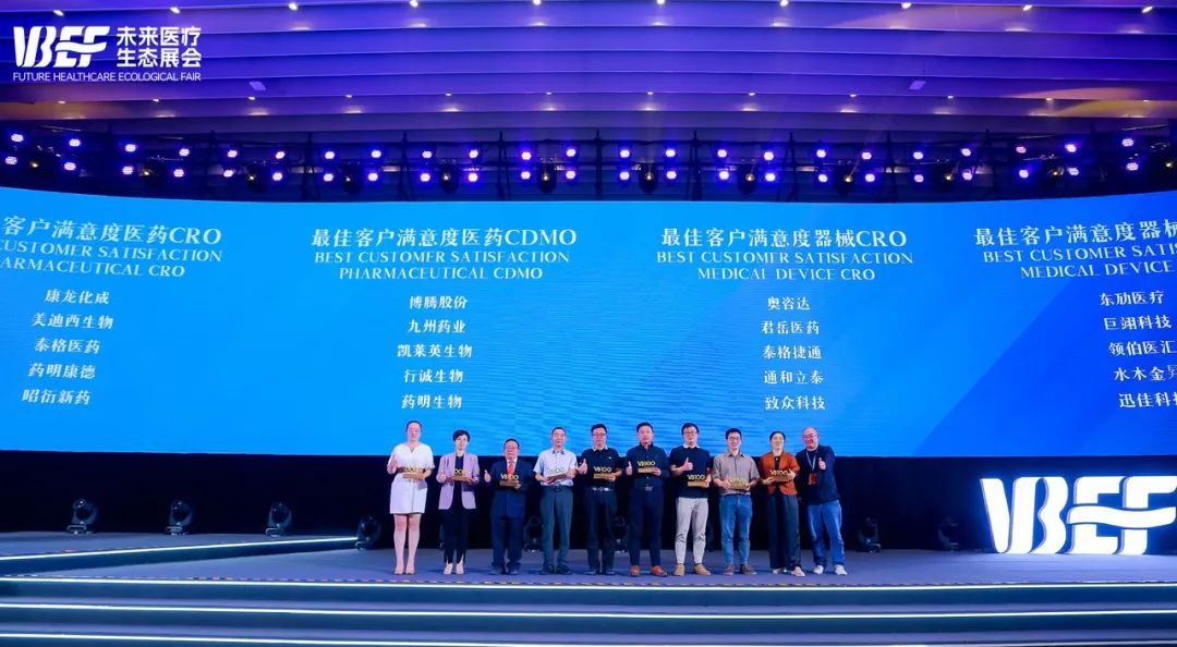 需要启航，中意到达 | 和记H88荣膺2024VBEF“最佳客户中意度医药CRO”